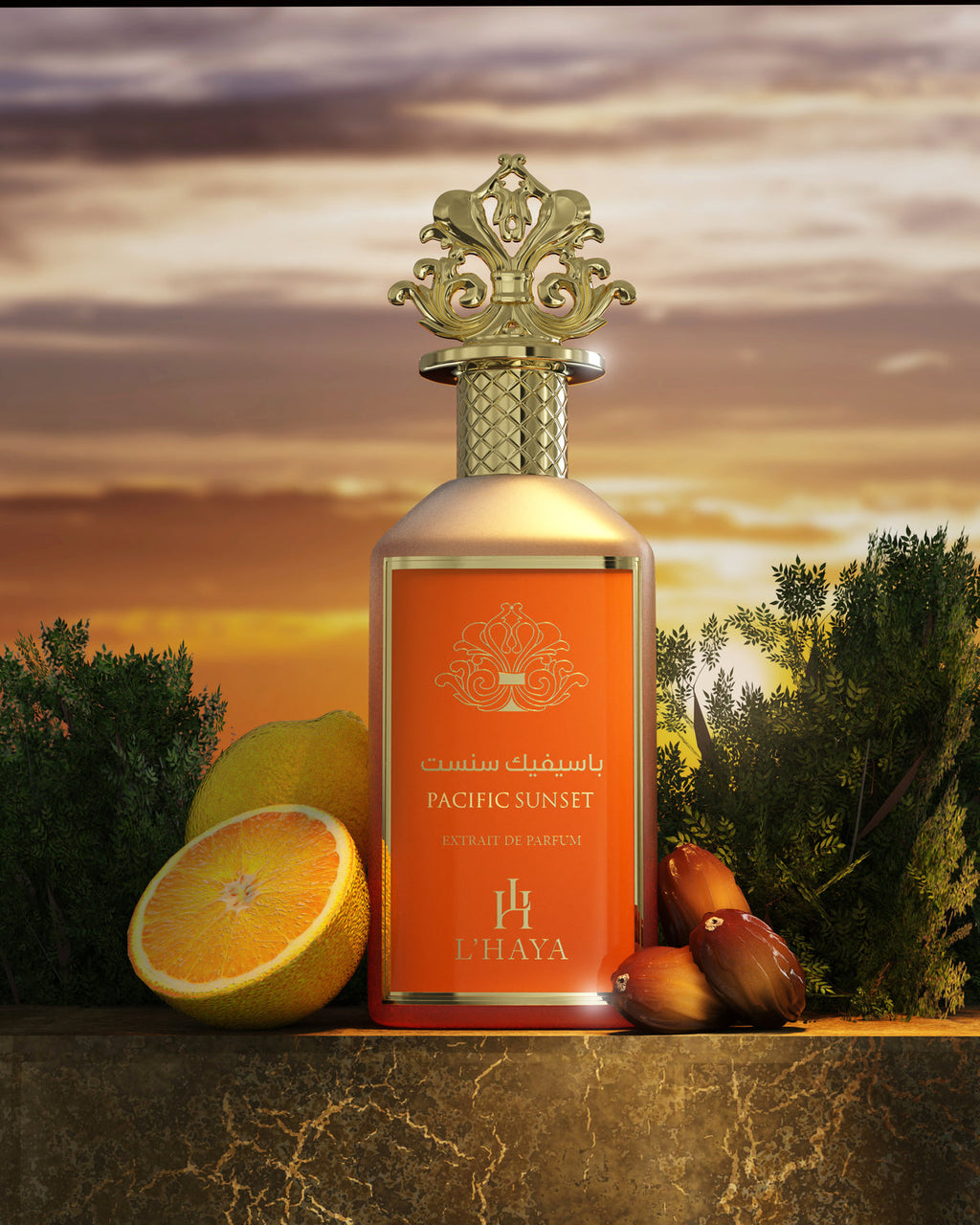 L’HAYA- PACIFIC SUNSET- EXTRAIT DE PARFUM