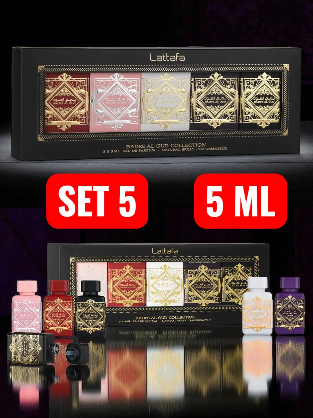 SET BADEE AL OUD COLLECTION 5X5ML