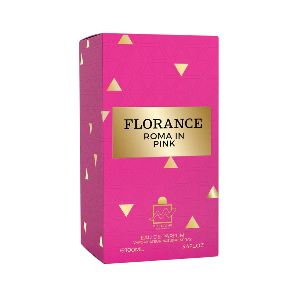 Florance Roma in Pink | Eau De Parfum 100ml | by Milestone Perfumes