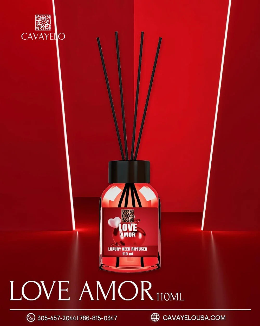 DIFFUSOR LUXURY LOVE AMOR 110ml