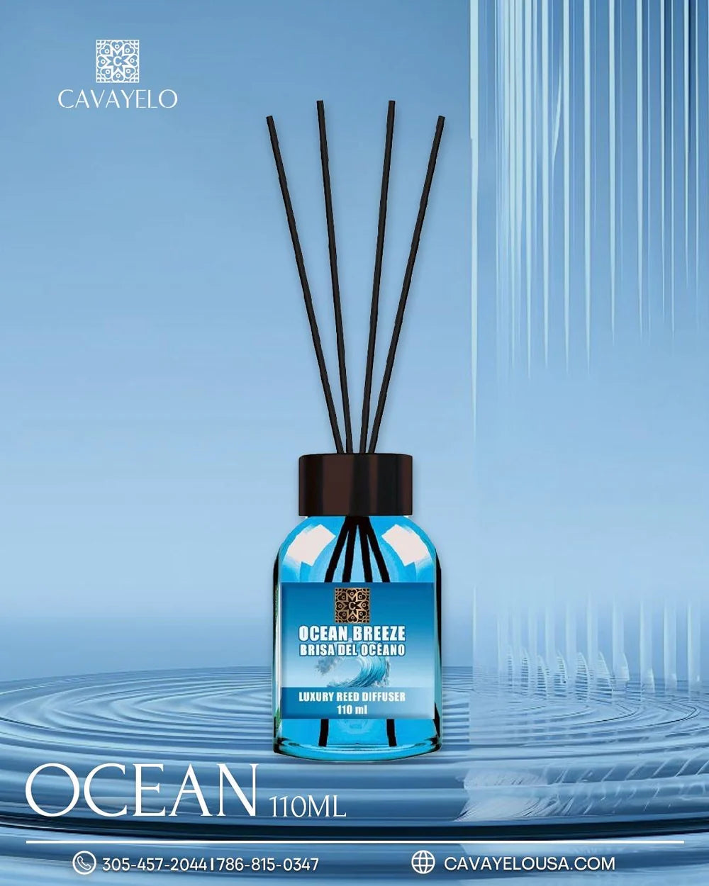 DIFFUSOR LUXURY OCEAN BREEZE 110ml