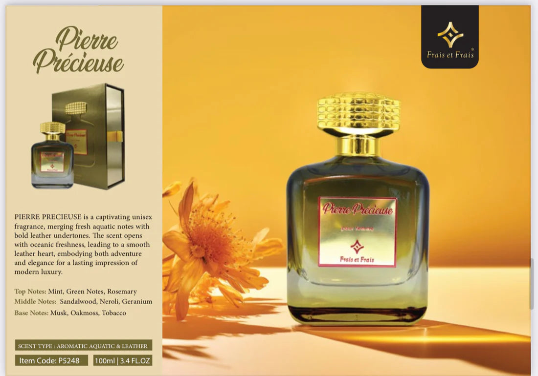 Frais et Frais Pierre Précieuse
